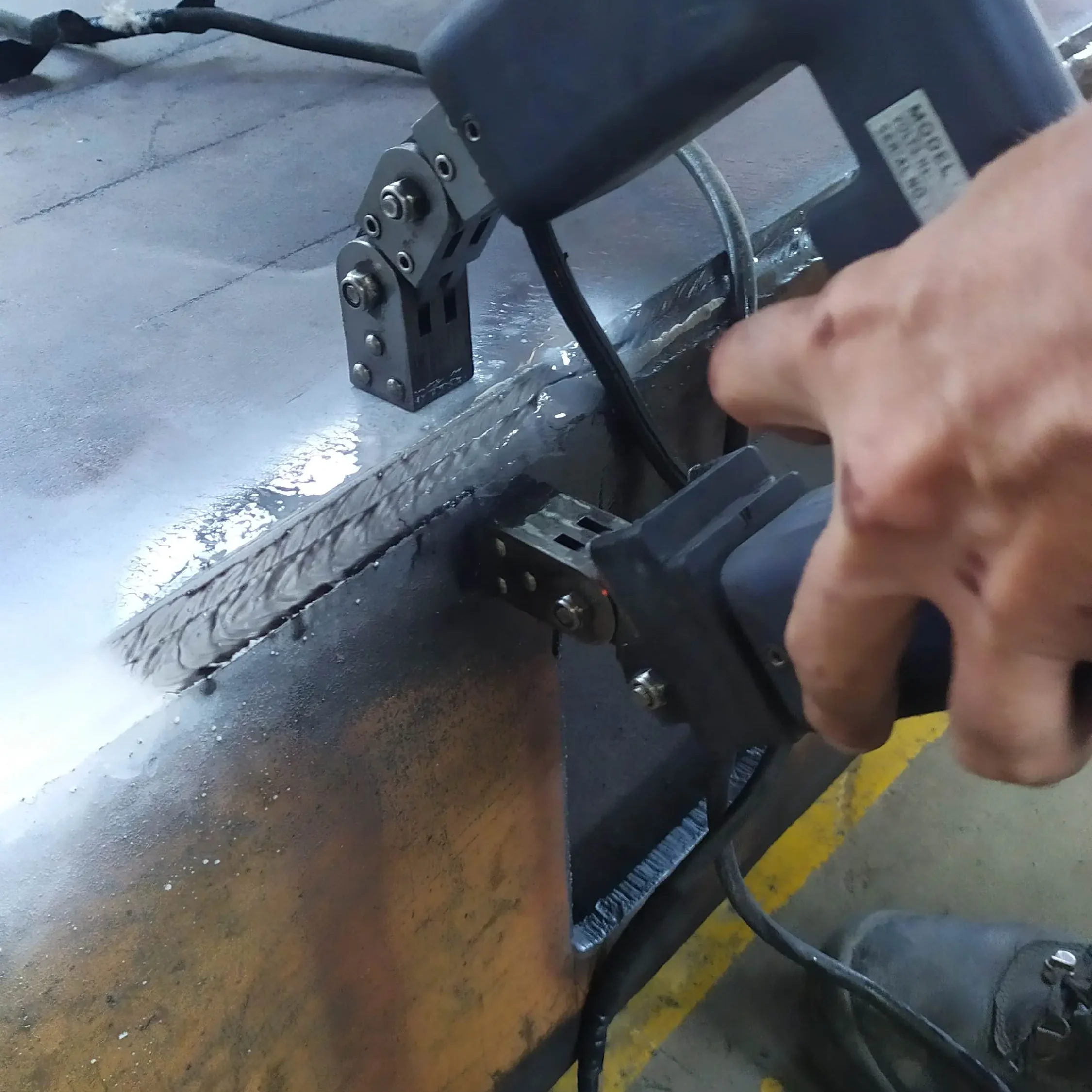 بازرسی جوش بروش ذرات مغناطیسی